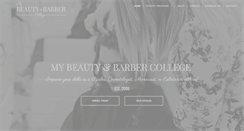 Desktop Screenshot of mybeautycollege.com